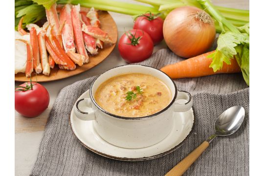 紅ずわい蟹のビスク - Red snow crab bisque