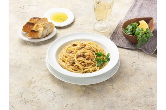 ボンゴレビアンコソース– Vongole Sauce, Bianco Style